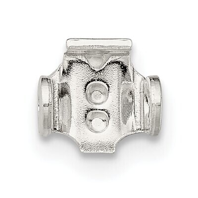 .23 x .24 inch Earring Joint Sterling Silver SS3203, MPN: SS3203,