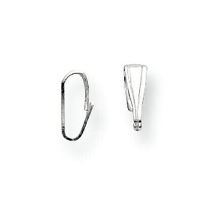 2.6mm Snap On Bail Sterling Silver SS3302, MPN: SS3302,