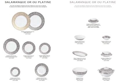 Raynaud Salamanque Platinum Sugar Bowl 0474-19-435027, MPN: 0474-19-435027, 3660006633359