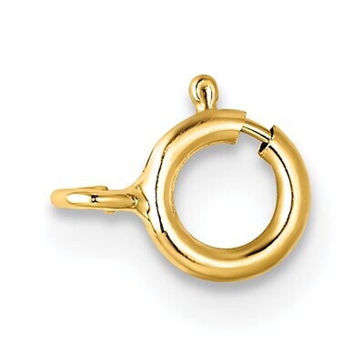 Standard Weight Spring Ring Clasp 14k Yellow Gold YG1700, MPN: YG1700,