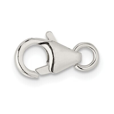 10 x 6mm Fancy Lobster with Jump Ring Clasp Sterling Silver SS3388, MPN: SS3388,