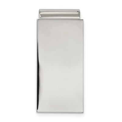 Money Clip Stainless Steel Polished SRM180 by Chisel, MPN: SRM180, 191101416828