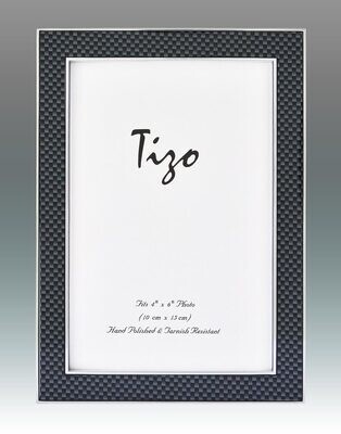 Tizo Fiber Carbon Picture Frame 4 x 6 Inch, MPN: 6210GRY-46,