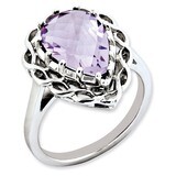 Pink Quartz Ring Sterling Silver QR2946PQ, MPN: QR2946PQ, 883957360478