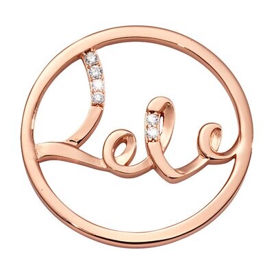 Nikki Lissoni My Love Is Endless Coin Rose Gold Plated 33mm Coin C1675RGM, MPN: C1675RGM, 871907530…