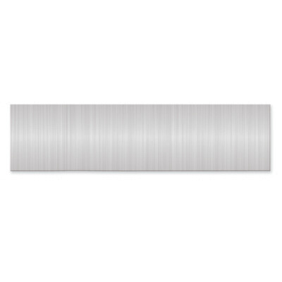 1 7/8 x 7 1/2 Satin Alum Plates-Sets of 6  GL9787-SA, MPN: GL9787-SA,