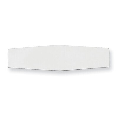 Bracelet Blank Stamping Sterling Silver Rhodium-plated SS1428, MPN: SS1428,
