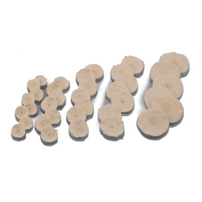 Mini Fine X 1 X 16 Ply Muslin Buff Package of 12 JT1170, MPN: JT1170,