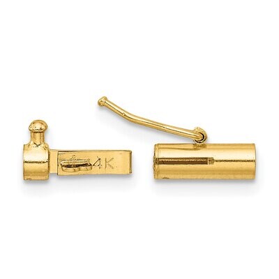 Internal Barrel Clasp 14k Yellow Gold YG1814, MPN: YG1814,