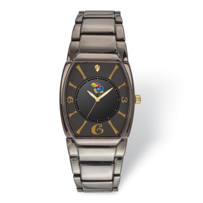 University of Kansas Executive Black-plated Watch UKS168, MPN: UKS168, 634401051219