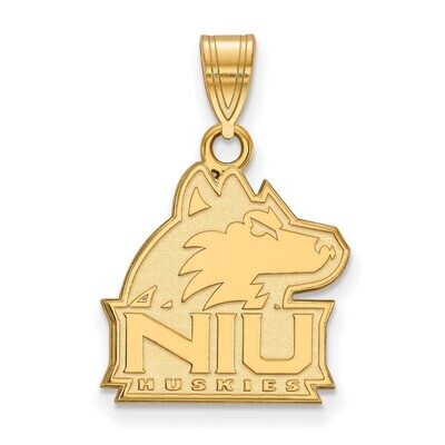 Northern Illinois University Medium Pendant 14k Yellow Gold 4Y003NIU, MPN: 4Y003NIU, 886774860923