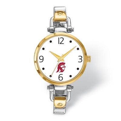 University of Southern California Elegant Ladies 2-tone Watch USC172, MPN: USC172, 634401269638