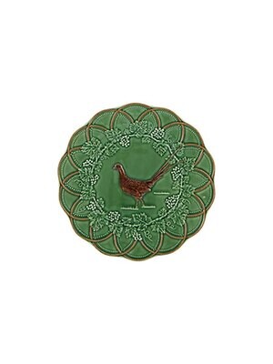 Bordallo Pinheiro Pinheiro Woods Snack Plate 24 Pheasant 65027265, MPN: 65027265, 5600413619698