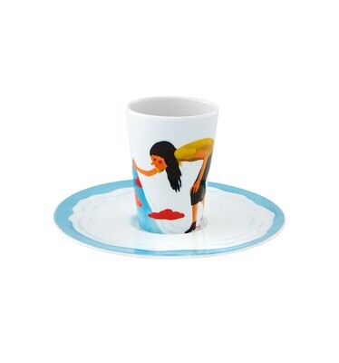 Vista Alegre Escape Goat Espresso Cup And Saucer Xxxvi 21137631, MPN: 21137631, 5605414073326