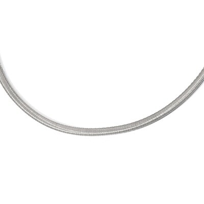 Leslie&#39;s 2 inch Extender Necklace 16 Inch Sterling Silver Rhodium-plated HB-QLF764-16, MPN: QLF764-…