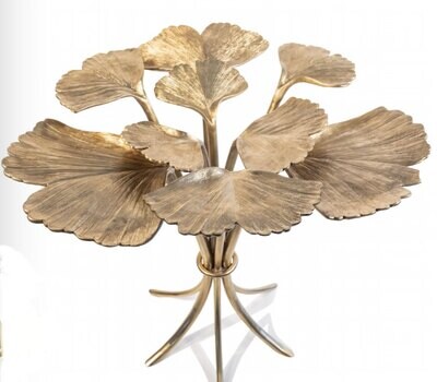 Jay Strongwater Ginkgo Leaf Table Lola Golden SHW3331-232, MPN: SHW3331-232,