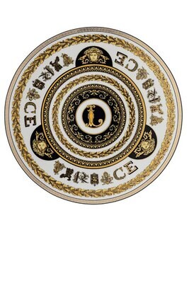 Versace Virtus Alphabet L Service Plate 13 Inch, MPN: 19335-403742-10263, 790955173682