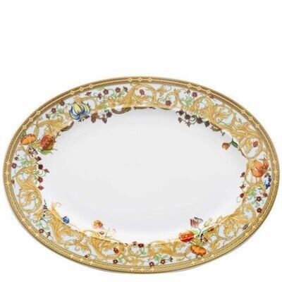 Versace Butterfly Garden Platter 15 3/4 inch, MPN: 19300-409609-12740, 790955108912