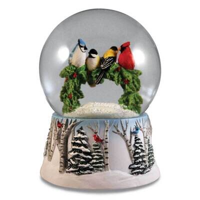 Birds Wreath Water Globe GM22019, MPN: GM22019, 724696951575