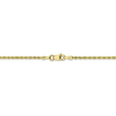 28 Inch 1.75mm Diamond-cut Rope Chain 10k Yellow Gold 10K014-28, MPN: 10K014-28, 886774094113
