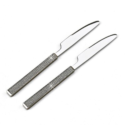 Nickel-Plated Glitter 2 Piece Knife Set GM14617