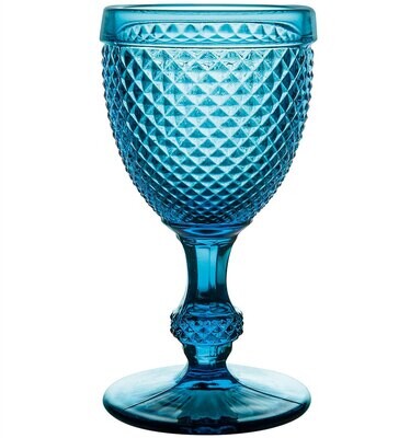 Vista Alegre Bicos Set Of 4 Water Goblets Blue 49000060, MPN: 49000060, 5601266303888