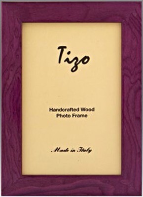 Tizo Deep Light Purple Wood Picture Frame 4 x 6 Inch, MPN: 280PUR-46,