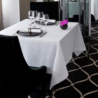 Le Jacquard Offre White Natte Tablecloth 69x126, MPN: 24921, 3660269249212