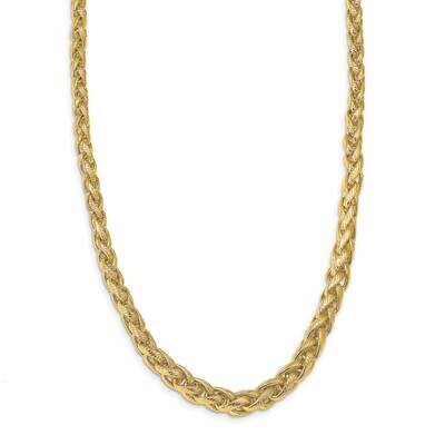 Leslie&#39;s Textured with .5 Inch Extender Necklace 14k Gold Polished HB-LF1320-18, MPN: LF1320-18, 19…