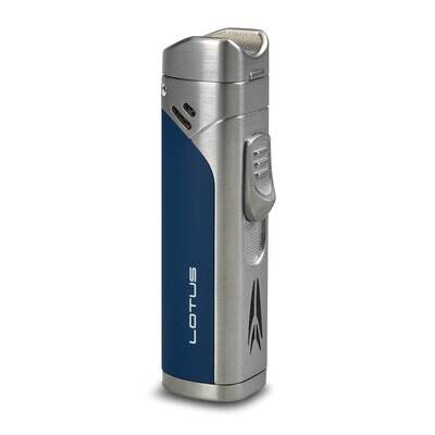 Lotus Monarch Chrome Quad Lighter Fold-out Punch and Cigar Rest GM25109CH, MPN: GM25109CH, 89423602…