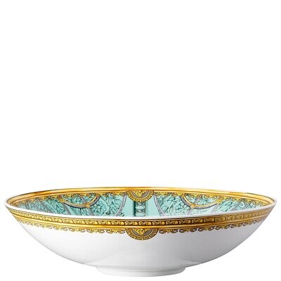 Versace La Scala del Palazzo Verde Bowl 13 3/4 Inch, MPN: 11280-403664-13335, 790955081024