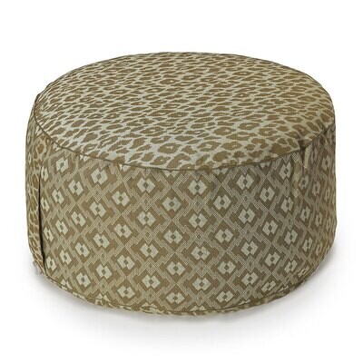 Le Jacquard Francais Nature Sauvage Yellow Pouf 20 x 12 Inch 27559, MPN: 27559, 3660269275594