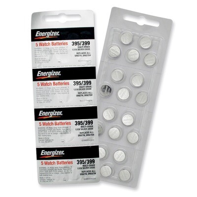 Energizer Watch Batteries Package of 20 WB395SP, MPN: WB395SP, 39800091420