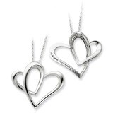 Daughter A Part of My Heart 18 Inch Necklace Sterling Silver QSX247, MPN: QSX247, 883957717005