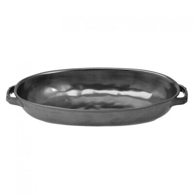 Juliska Pewter Stoneware 15.5 Inch Shallow Baker KP66/91, MPN: KP66/91, 810044024845