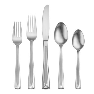 Oneida Satin Lincoln 45 Piece Flatware Set H225045B, MPN: H225045B, 79363012524