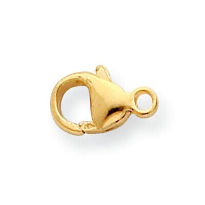 13 x 7.4mm Fancy Lobster Clasp Gold Filled GF3393, MPN: GF3393,