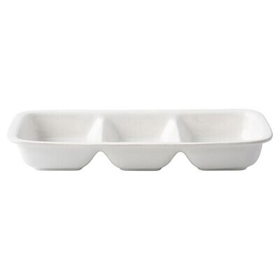 Juliska Puro Whitewash Triple Section Server KS15/10, MPN: KS15/10, 815261028881