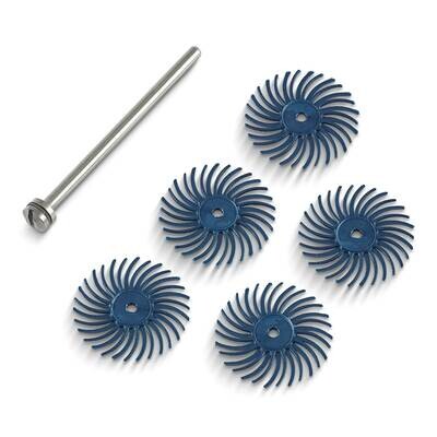 Pack of 48 3M 400 Grit 3/4 Bristle Disc Kit JT5144, MPN: JT5144,