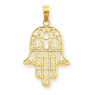 Chamseh Pendant 14k Gold D3808, MPN: D3808, 637218016280