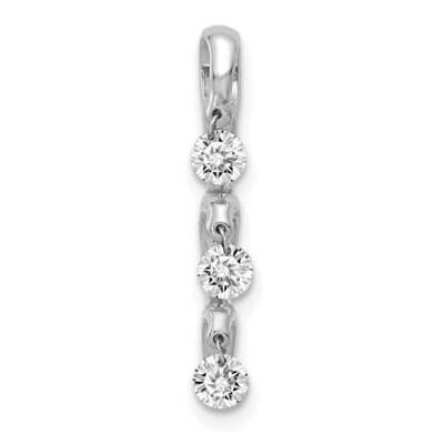 1/3Ct. Diamond Slide Pendant 14k White Gold PM4803-033-WA, MPN: PM4803-033-WA, 883957682372