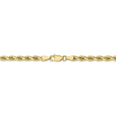 Leslie&#39;s 26 Inch 4mm Diamond Cut Rope Chain 10k Gold HB-5266-26, MPN: 5266-26, 191101741395