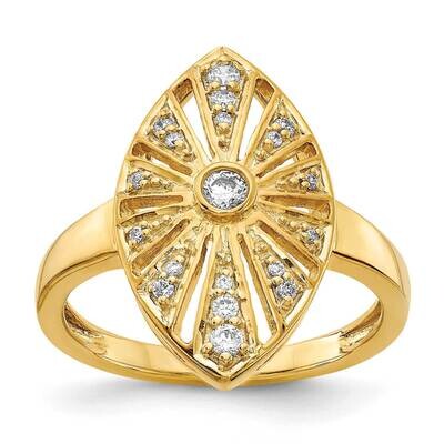 Vintage Ring 14k Gold Diamond RM3953-020-YA, MPN: RM3953-020-YA, 883957310503