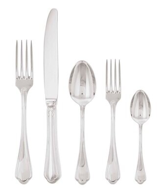 Sambonet Filet Toiras 5 Piece Place Setting H.H. 52356-94, MPN: 52356-94, 790955257856