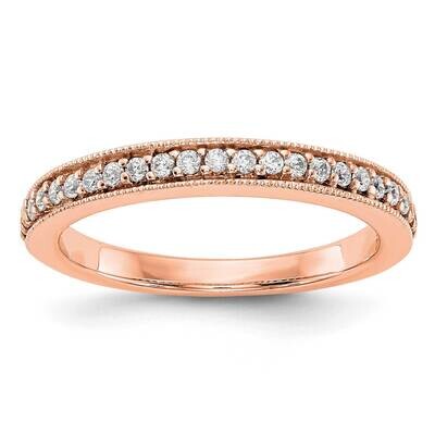 Diamond Band 10k Rose Gold RM3345B-025-RAA, MPN: RM3345B-025-RAA,