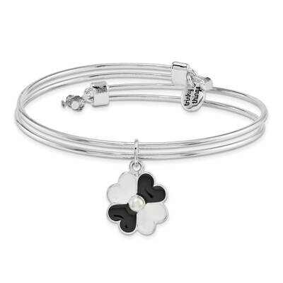 Silver-tone Trinky Things Black White Mother of Bride Bracelet Card GM16046, MPN: GM16046, 85369100…