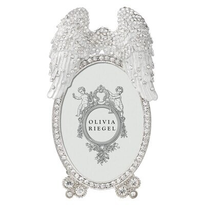 Olivia Riegel Angel Wings 2.5 x 3.5 Inch Picture Frame RT0165, MPN: RT0165,