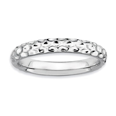 Ring - Sterling Silver Rhodium-plated QSK275, MPN: QSK275, 883957154893