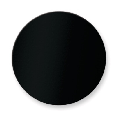 1 3/4 x 1 3/4 Round Black Anodized Aluminum Plates-Sets of 6  GM3726-BA, MPN: GM3726-BA,