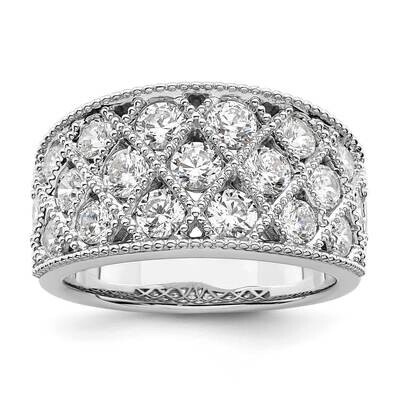 Si1/Si2, G H I, Band 14k White Gold Lab Grown Diamond RM8662-200-7WLG, MPN: RM8662-200-7WLG, 883957…